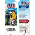 Informative Bookmark - When to Call 9-1-1